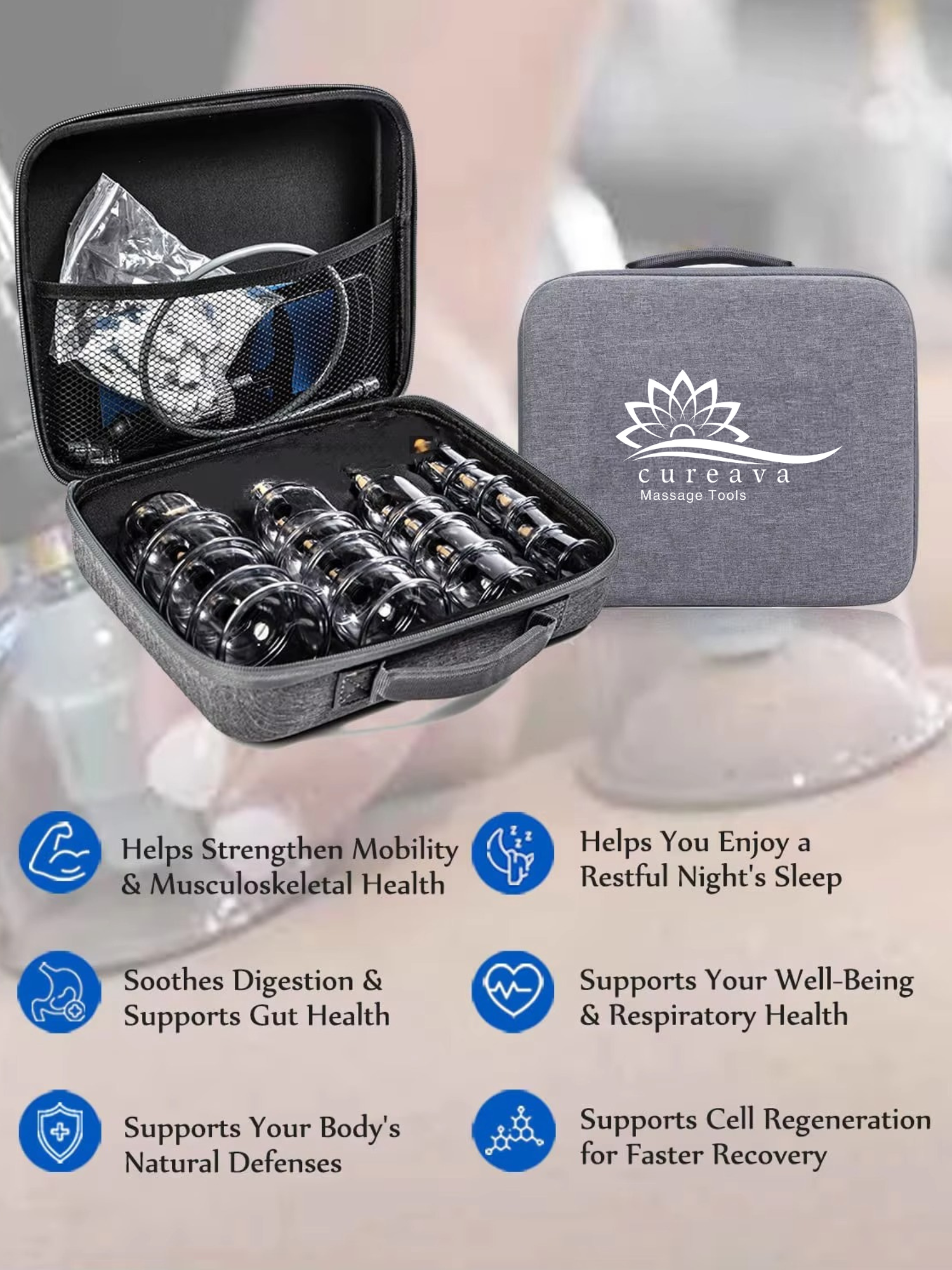 Hijama Cups Set - CHC1 Thumbnail 5