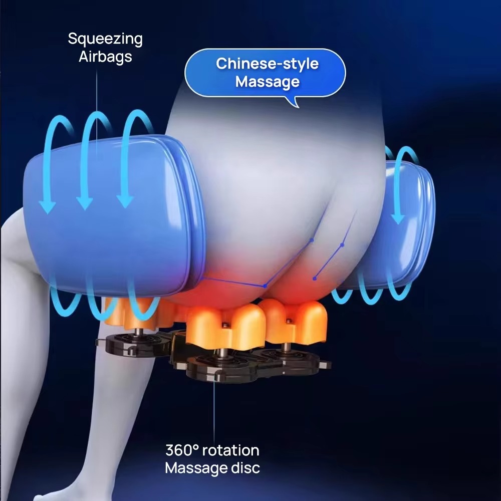 8D Full Body Heated Massage Chair - CMC1 Thumbnail 6