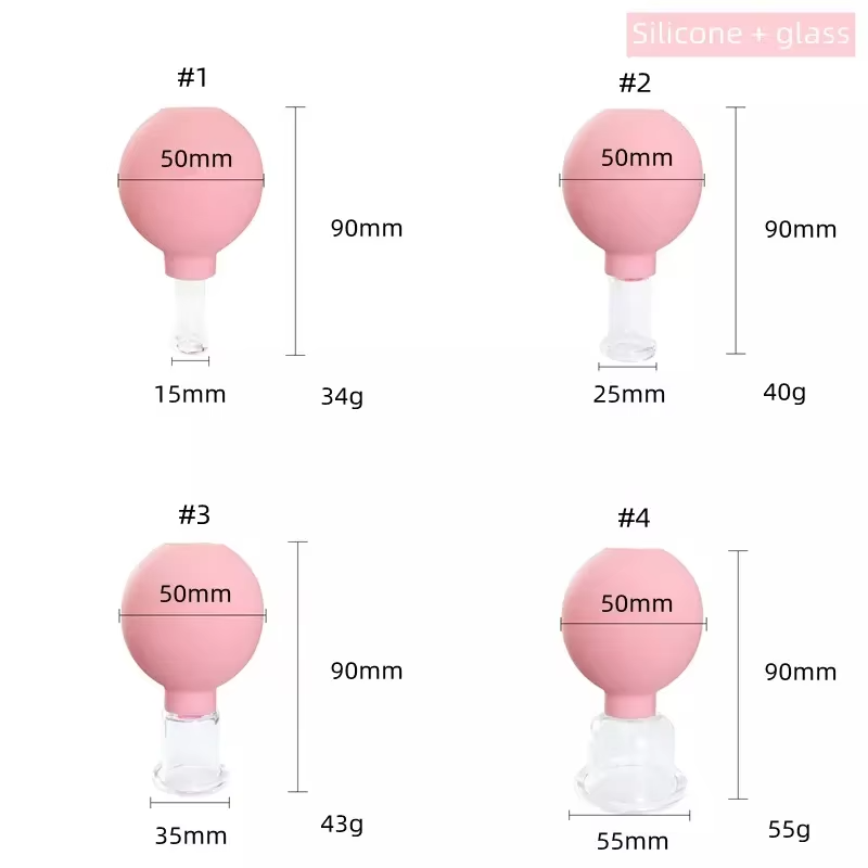 Facial & Body Silicone Cupping Therapy Set - CSC3 Thumbnail 5